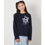 【安心の綿100％】[160]モチーフプリントロンT | a.v.v【KIDS】 | 詳細画像24 