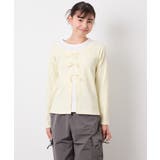 [140-160]レイヤード風テレコカットソー | a.v.v【KIDS】 | 詳細画像3 