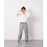 [130-160]配色ラインロゴカットソー | a.v.v【KIDS】 | 詳細画像6 