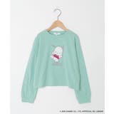 【数量限定】[110-140][シナモロール＆ポチャッコ]スパンコールTシャツ | a.v.v【KIDS】 | 詳細画像2 