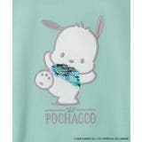 【数量限定】[110-140][シナモロール＆ポチャッコ]スパンコールTシャツ | a.v.v【KIDS】 | 詳細画像8 