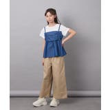 [100-130]ギャザーキャミドッキングトップス | a.v.v【KIDS】 | 詳細画像21 