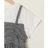 [100-130]ギャザーキャミドッキングトップス | a.v.v【KIDS】 | 詳細画像34 