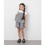 [100-130]ギャザーキャミドッキングトップス | a.v.v【KIDS】 | 詳細画像9 