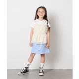 【接触冷感/ジメジメ対策】[140-150]シフォンキャミドッキングトップス | a.v.v【KIDS】 | 詳細画像12 