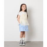 【接触冷感/ジメジメ対策】[140-150]シフォンキャミドッキングトップス | a.v.v【KIDS】 | 詳細画像13 