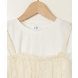 【接触冷感/ジメジメ対策】[140-150]シフォンキャミドッキングトップス | a.v.v【KIDS】 | 詳細画像28 
