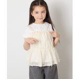 【接触冷感/ジメジメ対策】[140-150]シフォンキャミドッキングトップス | a.v.v【KIDS】 | 詳細画像4 