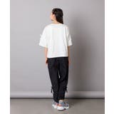 【接触冷感/ジメジメ対策】[140-150]袖スリットロゴTシャツ | a.v.v【KIDS】 | 詳細画像11 