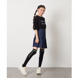 【接触冷感/ジメジメ対策】[140-150]袖スリットロゴTシャツ | a.v.v【KIDS】 | 詳細画像18 