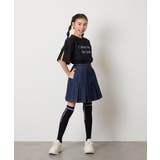 【接触冷感/ジメジメ対策】[140-150]袖スリットロゴTシャツ | a.v.v【KIDS】 | 詳細画像22 