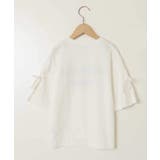 【接触冷感/ジメジメ対策】[140-150]袖スリットロゴTシャツ | a.v.v【KIDS】 | 詳細画像24 