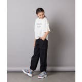 【接触冷感/ジメジメ対策】[140-150]袖スリットロゴTシャツ | a.v.v【KIDS】 | 詳細画像7 