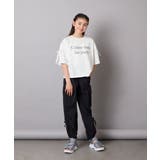 【接触冷感/ジメジメ対策】[140-150]袖スリットロゴTシャツ | a.v.v【KIDS】 | 詳細画像8 