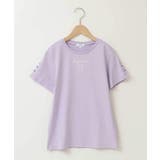 [140-150]ソデレースアップＴシャツ | a.v.v【KIDS】 | 詳細画像2 