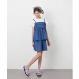 [160]ギャザーキャミドッキングトップス | a.v.v【KIDS】 | 詳細画像14 