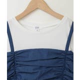 [160]ギャザーキャミドッキングトップス | a.v.v【KIDS】 | 詳細画像18 