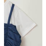 [160]ギャザーキャミドッキングトップス | a.v.v【KIDS】 | 詳細画像19 