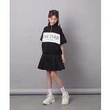 【毛玉になりにくい/程よく伸びる】[160]ハーフジップロゴスウェット | a.v.v【KIDS】 | 詳細画像5 