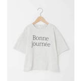 [120-160]【接触冷感/綿100％】袖スリットロゴTシャツ | a.v.v【KIDS】 | 詳細画像21 