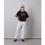 [120-160]【接触冷感/綿100％】袖スリットロゴTシャツ | a.v.v【KIDS】 | 詳細画像30 