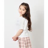[120-160]【接触冷感/綿100％】袖スリットロゴTシャツ | a.v.v【KIDS】 | 詳細画像4 