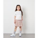 [120-160]【接触冷感/綿100％】袖スリットロゴTシャツ | a.v.v【KIDS】 | 詳細画像6 
