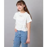 [130-160]【毛玉になりにくい/綿100％】クロップドドロストTシャツ | a.v.v【KIDS】 | 詳細画像18 