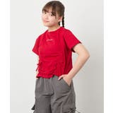 [130-160]【毛玉になりにくい/綿100％】クロップドドロストTシャツ | a.v.v【KIDS】 | 詳細画像2 