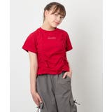 [130-160]【毛玉になりにくい/綿100％】クロップドドロストTシャツ | a.v.v【KIDS】 | 詳細画像3 