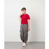 [130-160]【毛玉になりにくい/綿100％】クロップドドロストTシャツ | a.v.v【KIDS】 | 詳細画像8 