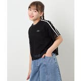 [120-160]メッシュレイヤードTシャツ | a.v.v【KIDS】 | 詳細画像1 