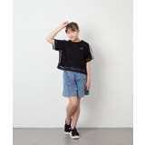[120-160]メッシュレイヤードTシャツ | a.v.v【KIDS】 | 詳細画像22 