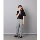 [130-160]ネクタイ付きクロップドトップス | a.v.v【KIDS】 | 詳細画像21 