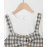 [120 160][ママとお揃いコーデが叶う セットアップ可能]リボンビスチェド… | a.v.v【KIDS】 | 詳細画像11 