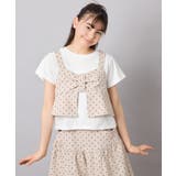 [120 160][ママとお揃いコーデが叶う セットアップ可能]リボンビスチェド… | a.v.v【KIDS】 | 詳細画像17 