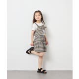 [120 160][ママとお揃いコーデが叶う セットアップ可能]リボンビスチェド… | a.v.v【KIDS】 | 詳細画像4 