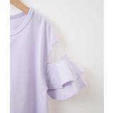 [140-150]【接触冷感】シアーフリルスリーブカットソー | a.v.v【KIDS】 | 詳細画像14 