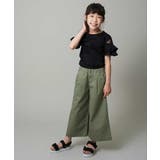 [140-150]【接触冷感】シアーフリルスリーブカットソー | a.v.v【KIDS】 | 詳細画像4 