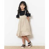 [140-150]【接触冷感】シアーフリルスリーブカットソー | a.v.v【KIDS】 | 詳細画像5 