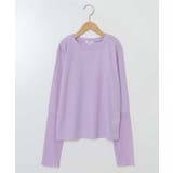 [150-160]袖シアー切り替えカットソー | a.v.v【KIDS】 | 詳細画像21 