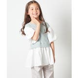 [140-150]ボリューム袖ドッキングトップス | a.v.v【KIDS】 | 詳細画像15 