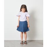 [160]レースフレアスリーブＴシャツ | a.v.v【KIDS】 | 詳細画像14 