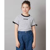 [100-130]袖口リボンTシャツ | a.v.v【KIDS】 | 詳細画像34 