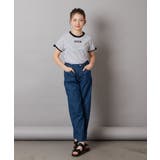 [100-130]袖口リボンTシャツ | a.v.v【KIDS】 | 詳細画像35 
