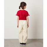 [100-130]袖口リボンTシャツ | a.v.v【KIDS】 | 詳細画像9 