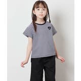 [100-130]ハートワッペン半袖Tシャツ | a.v.v【KIDS】 | 詳細画像11 