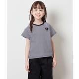 [100-130]ハートワッペン半袖Tシャツ | a.v.v【KIDS】 | 詳細画像9 