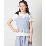 [100-130]【セットアップ対応】キャミドッキングトップス | a.v.v【KIDS】 | 詳細画像11 