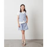 [100-130]【セットアップ対応】キャミドッキングトップス | a.v.v【KIDS】 | 詳細画像15 